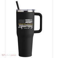 Brick Mason Funny Quote Bricklayer Masonry Construction US 40oz Vacuum Insulated Stainless Steel Travel Tumbler thumb 0