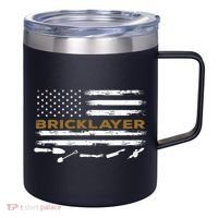Brick Mason Funny Quote Bricklayer Masonry Construction US 12oz Stainless Steel Coffee Mug thumb 0