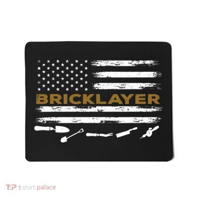 Brick Mason Funny Quote Bricklayer Masonry Construction US Mousepad