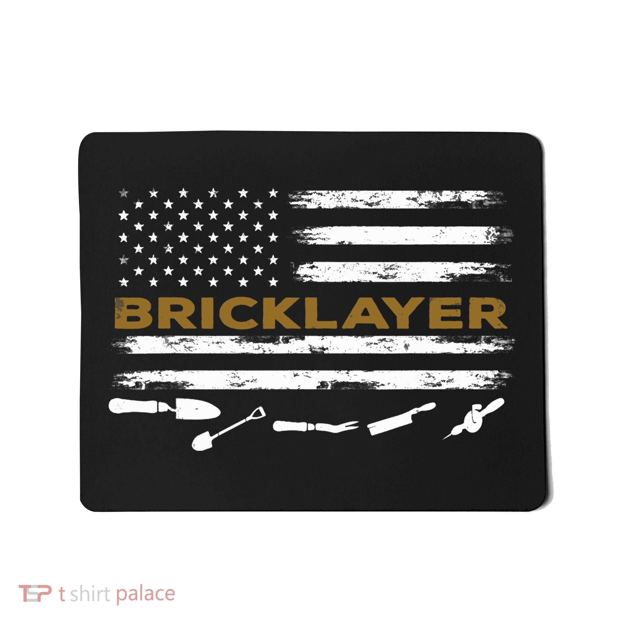 Brick Mason Funny Quote Bricklayer Masonry Construction US Mousepad