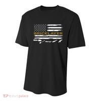 Brick Mason Funny Quote Bricklayer Masonry Construction US Youth Performance Sprint T-Shirt thumb 0
