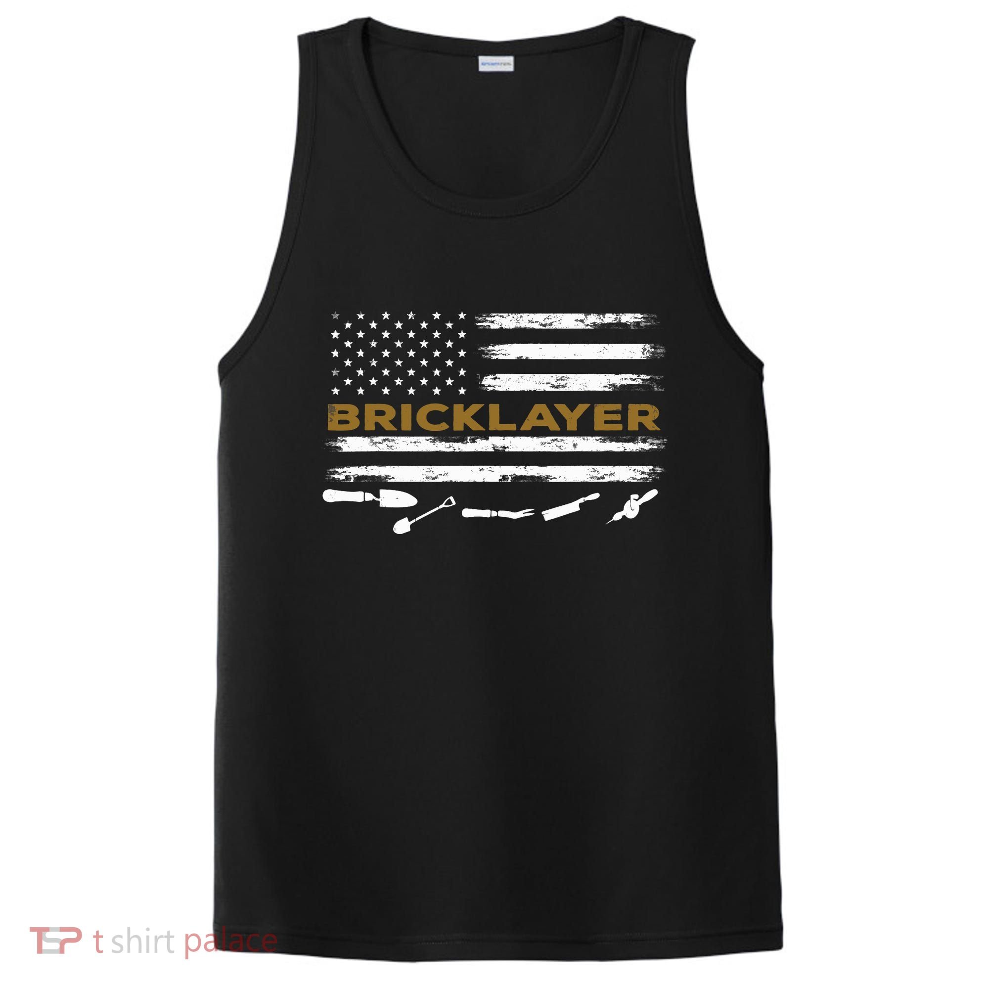 Brick Mason Funny Quote Bricklayer Masonry Construction US PosiCharge Competitor Tank