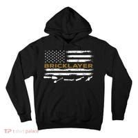 Brick Mason Funny Quote Bricklayer Masonry Construction US Tall Hoodie thumb 0