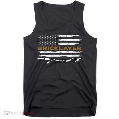 Brick Mason Funny Quote Bricklayer Masonry Construction US Tank Top