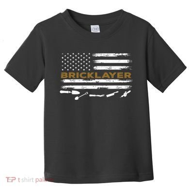 Brick Mason Funny Quote Bricklayer Masonry Construction US Toddler T-Shirt