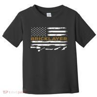 Brick Mason Funny Quote Bricklayer Masonry Construction US Toddler T-Shirt thumb 0