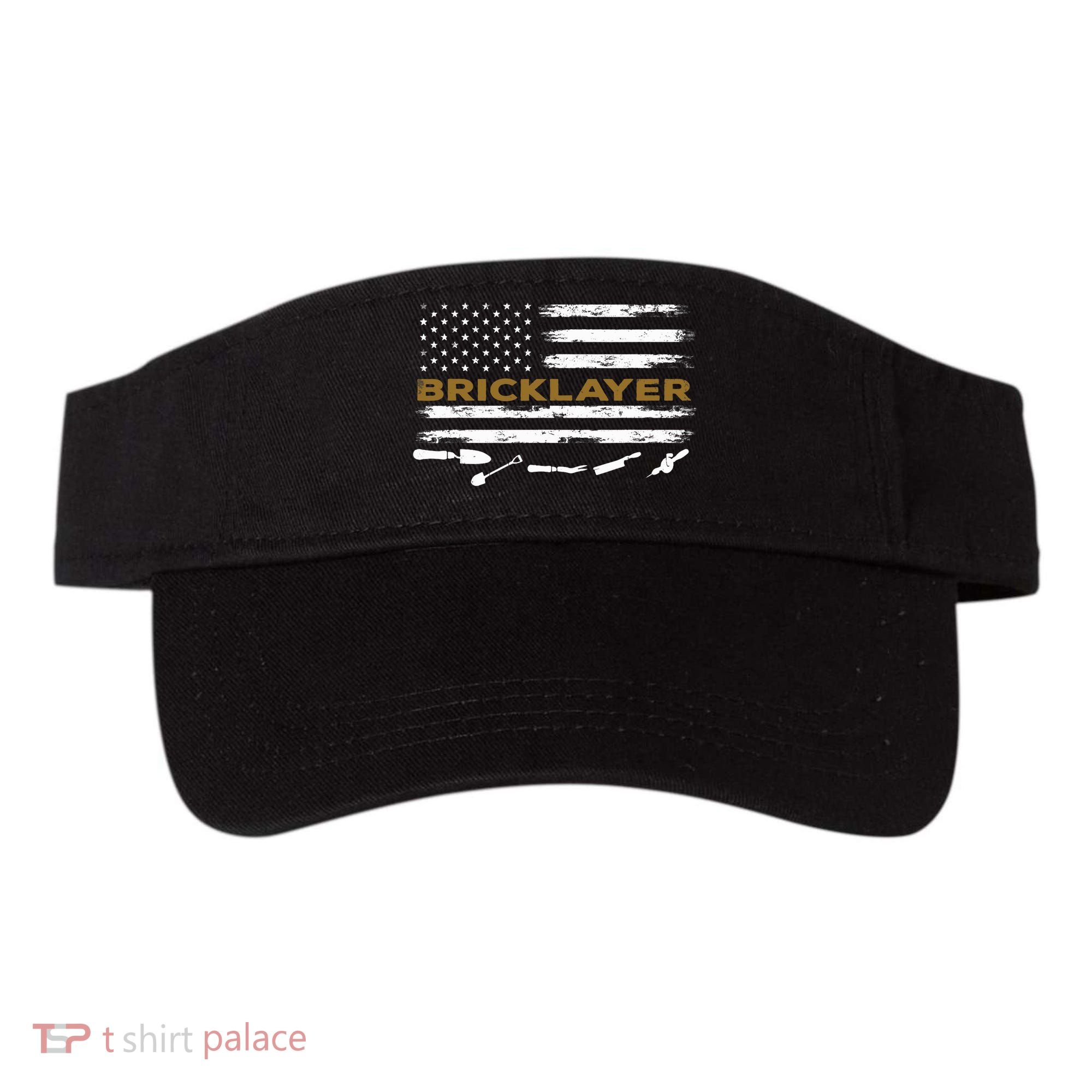 Brick Mason Funny Quote Bricklayer Masonry Construction US Visor