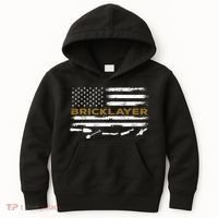 Brick Mason Funny Quote Bricklayer Masonry Construction US Kids Hoodie thumb 0