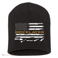 Brick Mason Funny Quote Bricklayer Masonry Construction US Short Acrylic Beanie thumb 0
