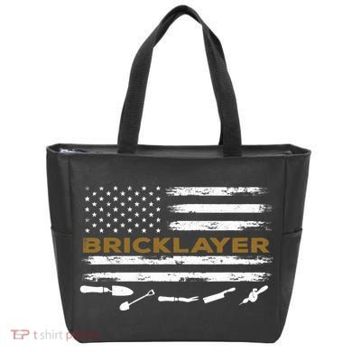 Brick Mason Funny Quote Bricklayer Masonry Construction US Tote Bag