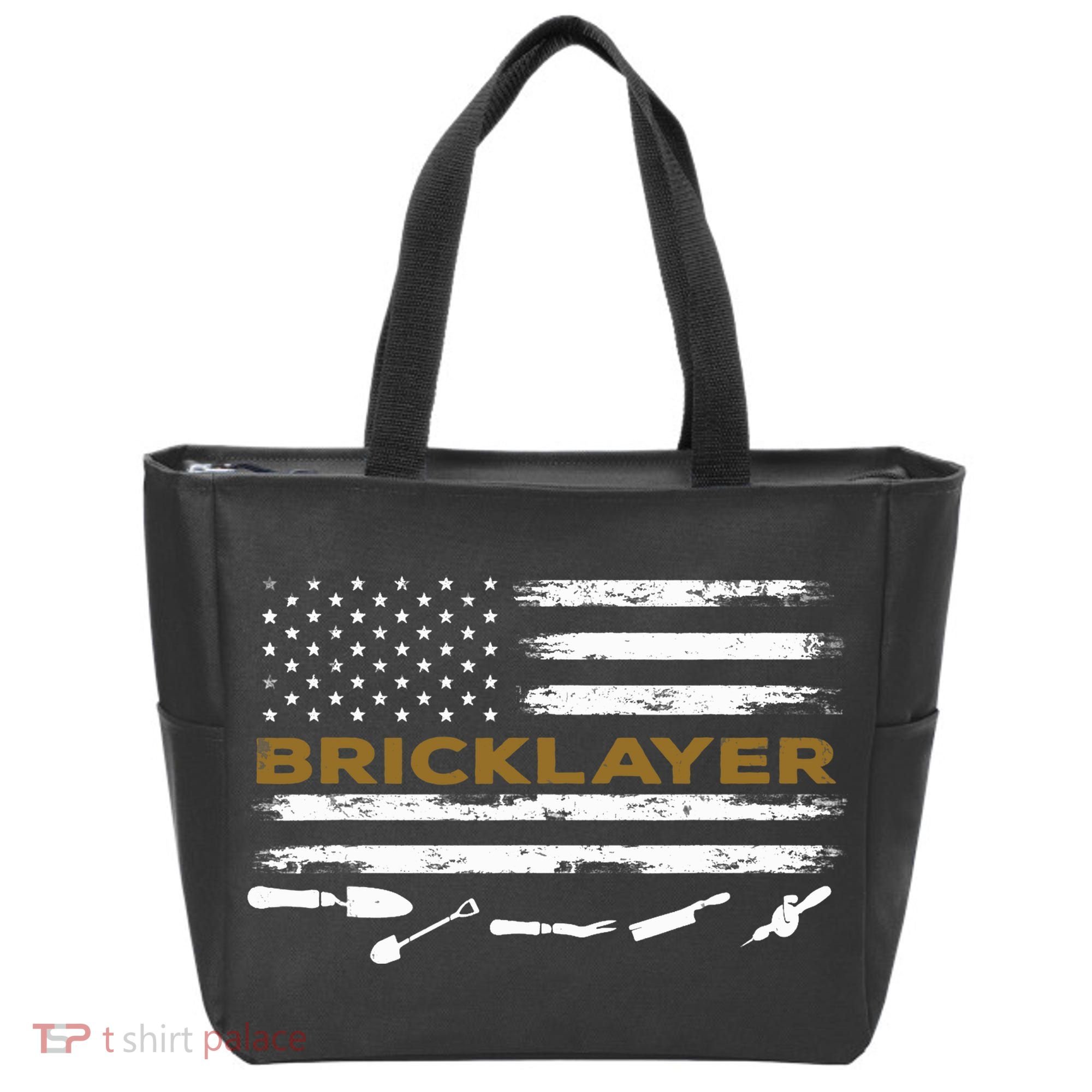 Brick Mason Funny Quote Bricklayer Masonry Construction US Tote Bag