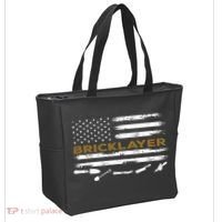 Brick Mason Funny Quote Bricklayer Masonry Construction US Tote Bag thumb 2