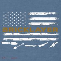 Brick Mason Funny Quote Bricklayer Masonry Construction US Comfort Colors Garment-Dyed Hooded Sweatshirt thumb 2