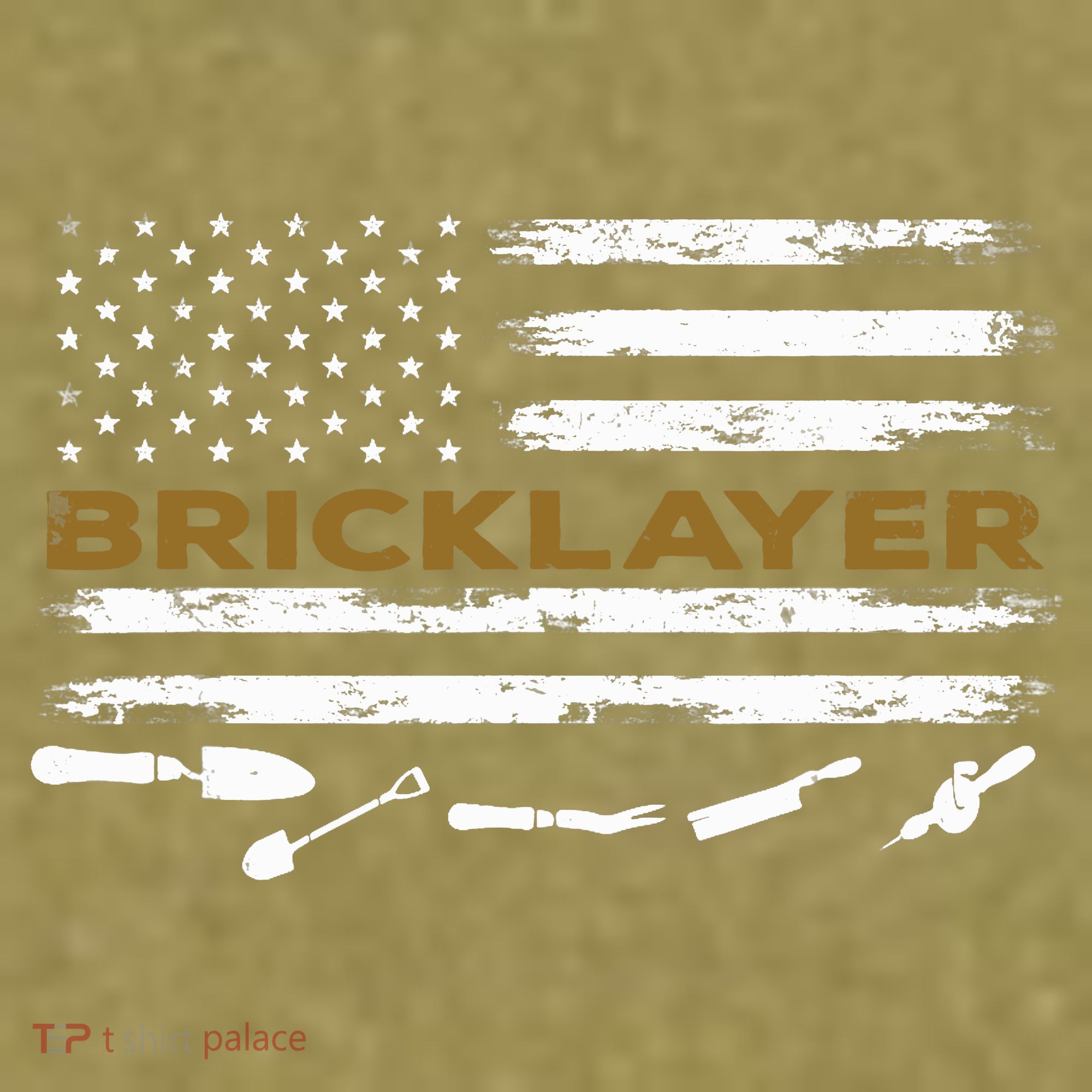 Brick Mason Funny Quote Bricklayer Masonry Construction US Garment-Dyed Women's Muscle Tee