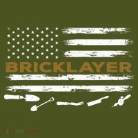 Brick Mason Funny Quote Bricklayer Masonry Construction US The Baniff Cuffed Pom Beanie thumb 2