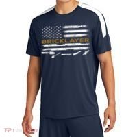 Brick Mason Funny Quote Bricklayer Masonry Construction US Sport-Tek Competitor United Soccer Jersey thumb 0