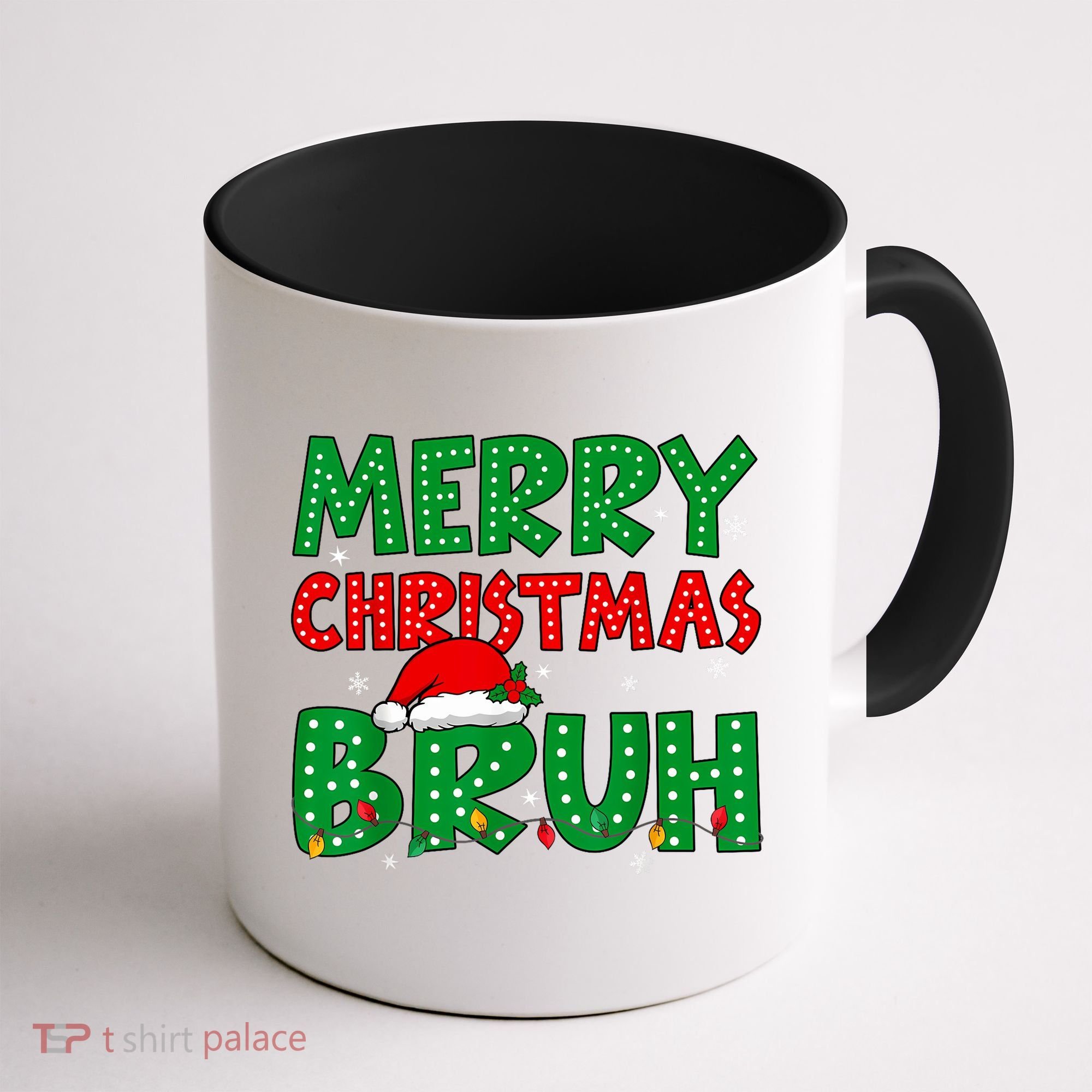 Bruh Meme Funny Saying Bro Greeting Teens Boy Christmas Coffee Mug