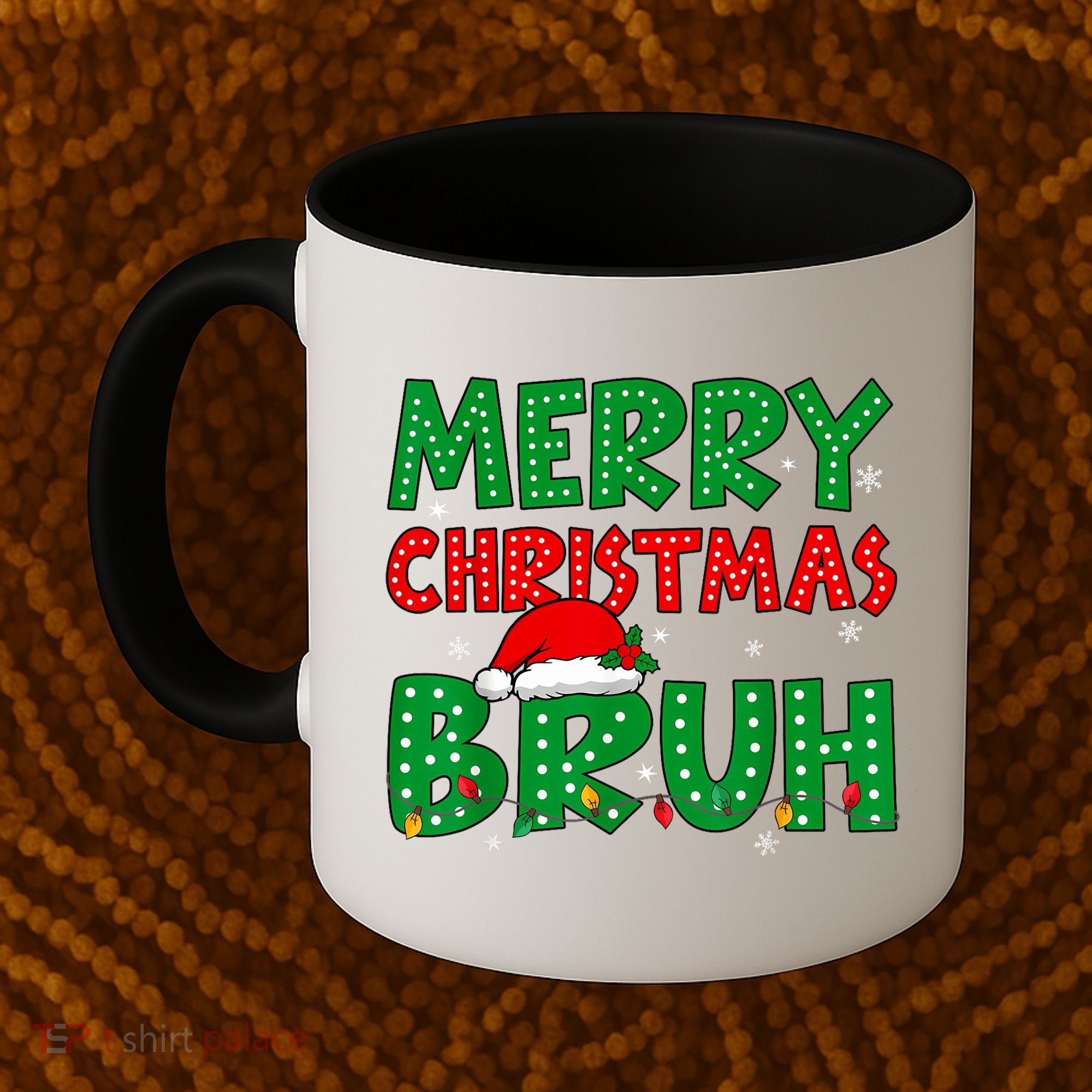 Bruh Meme Funny Saying Bro Greeting Teens Boy Christmas Coffee Mug