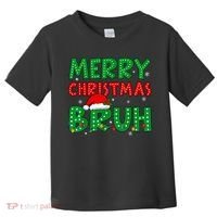 Bruh Meme Funny Saying Bro Greeting Teens Boy Christmas Toddler T-Shirt thumb 0