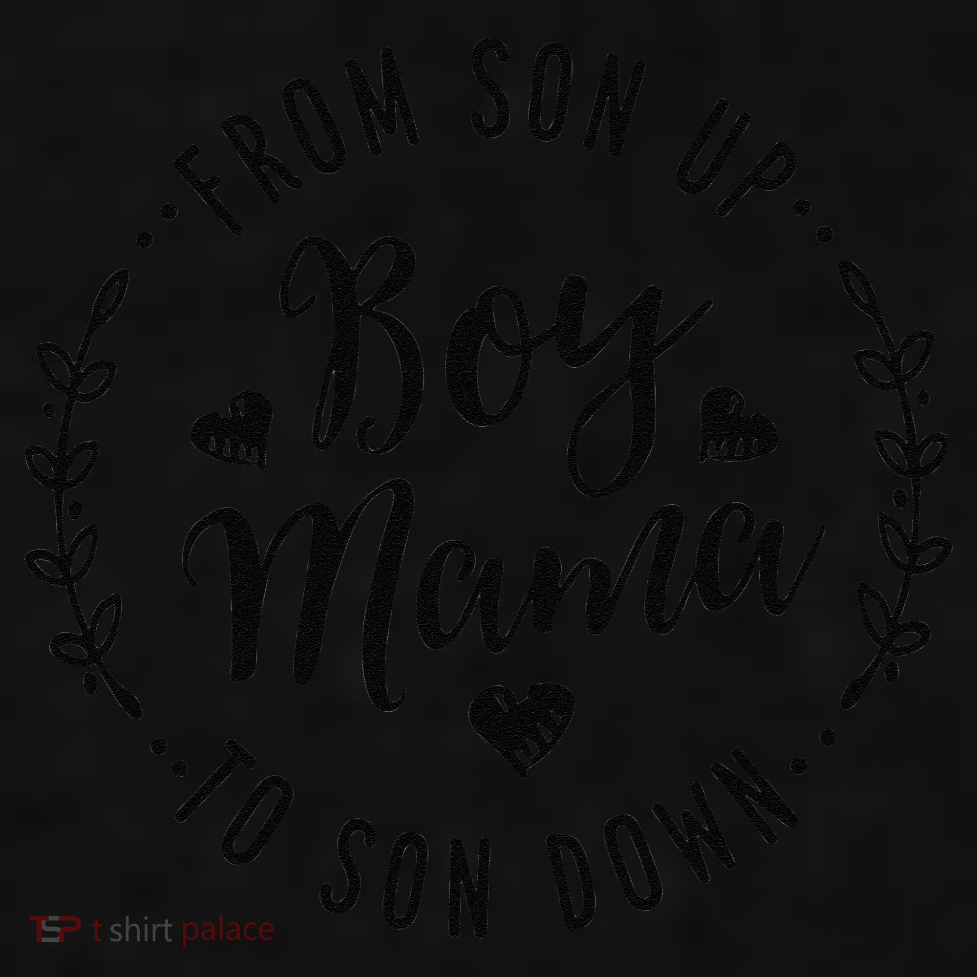 Boy Mama From Son Up To Sun Down MotherS Day Funny Mom Ladies PosiCharge Tri-Blend Wicking Tank