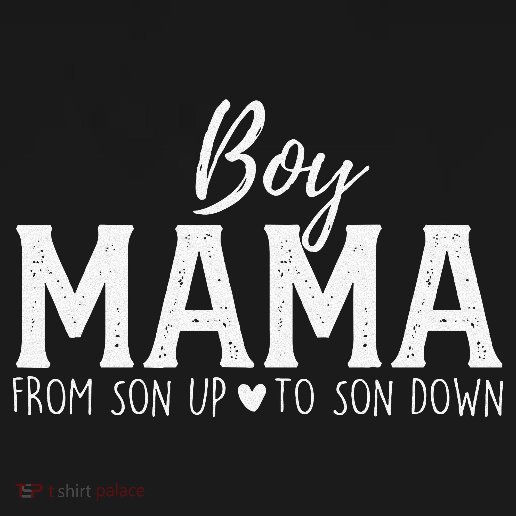 Boy Mama From Son Upto Son Down Funny MotherS Day Fun Mom Backpack