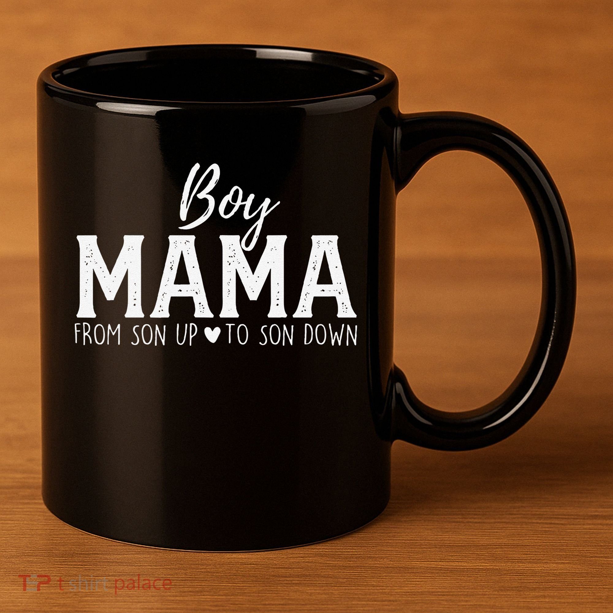 Boy Mama From Son Upto Son Down Funny MotherS Day Fun Mom 11oz C Handle Ceramic Mug