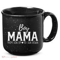 Boy Mama From Son Upto Son Down Funny MotherS Day Fun Mom 15oz Campfire Ceramic Mug thumb 0