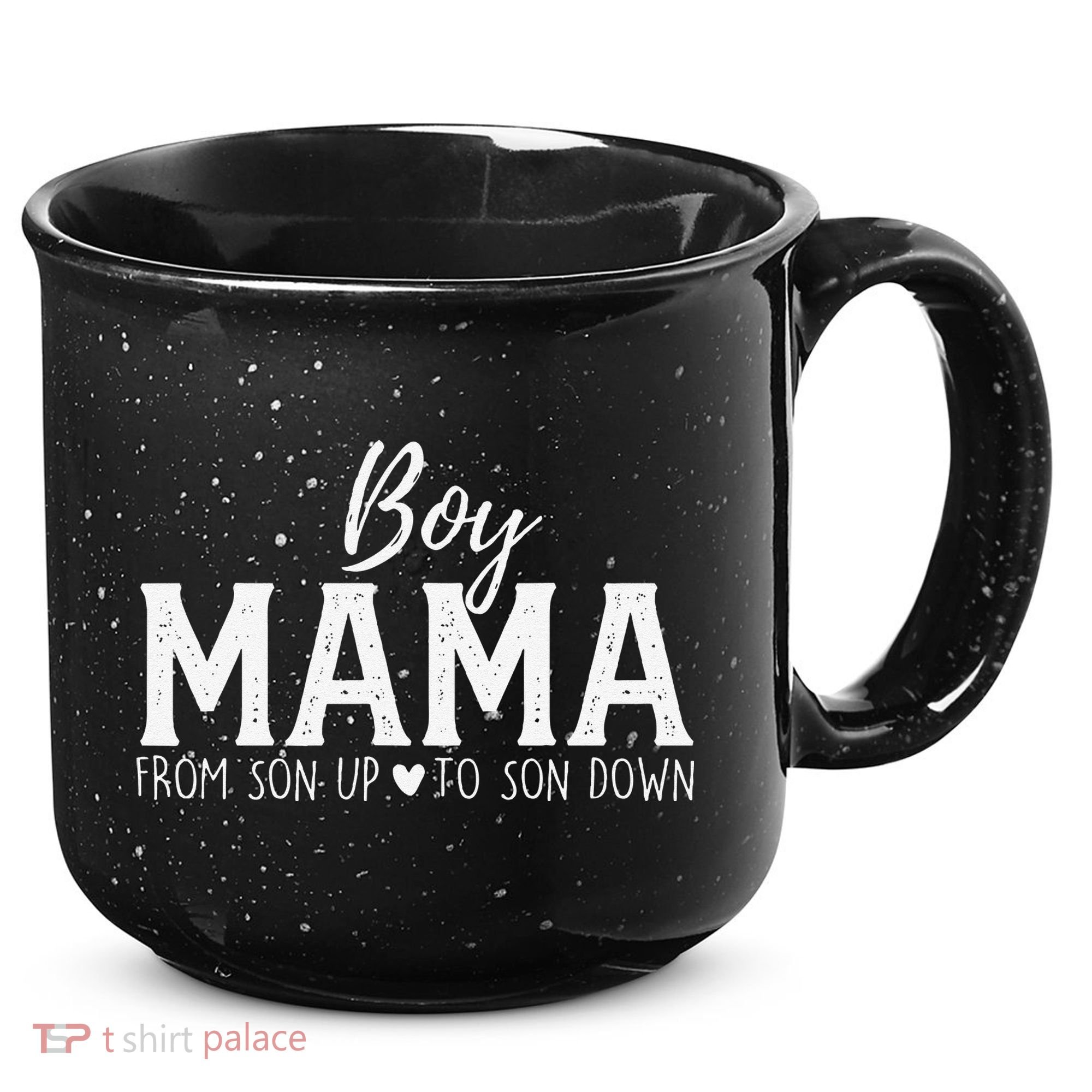 Boy Mama From Son Upto Son Down Funny MotherS Day Fun Mom 15oz Campfire Ceramic Mug
