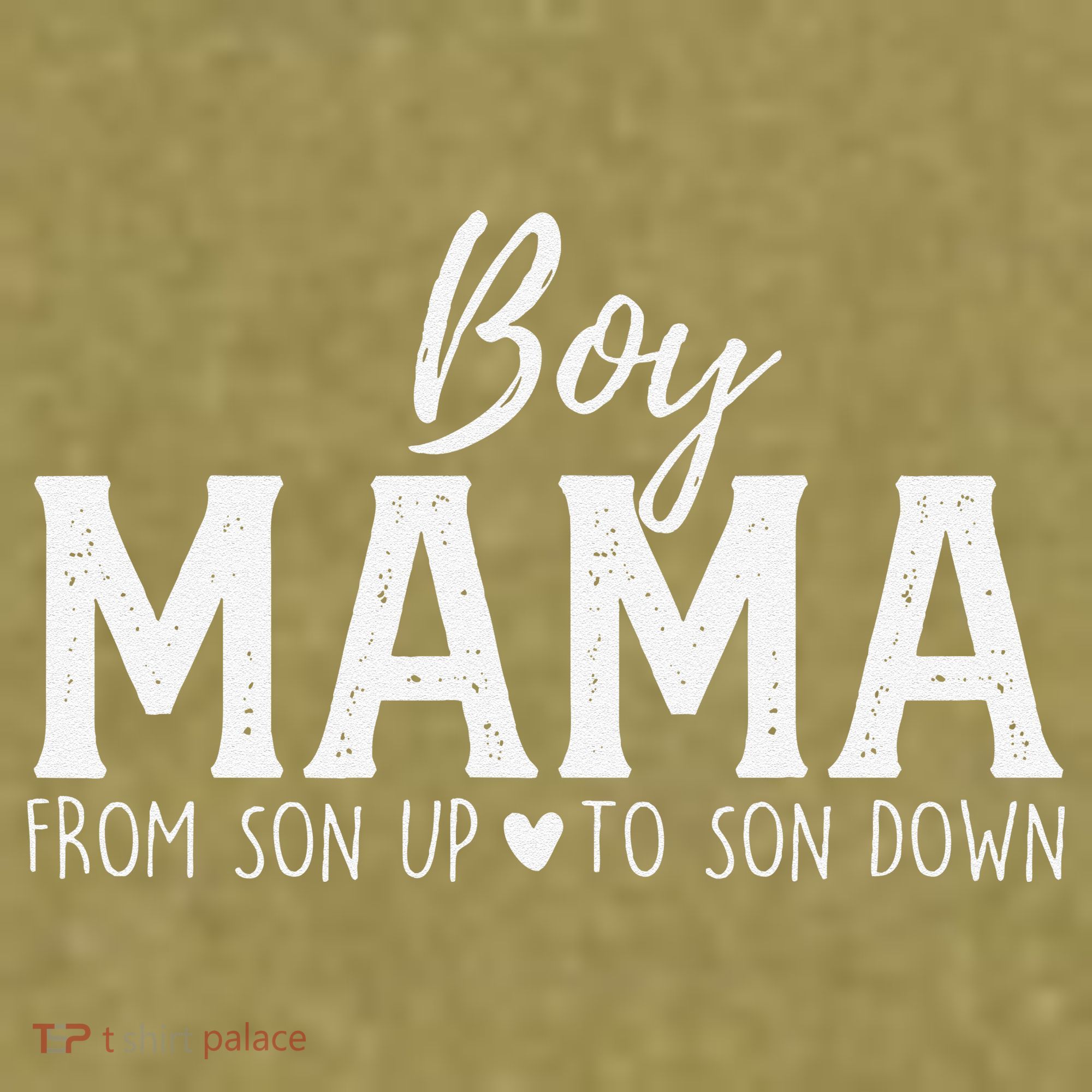 Boy Mama From Son Upto Son Down Funny MotherS Day Fun Mom Garment-Dyed Women's Muscle Tee