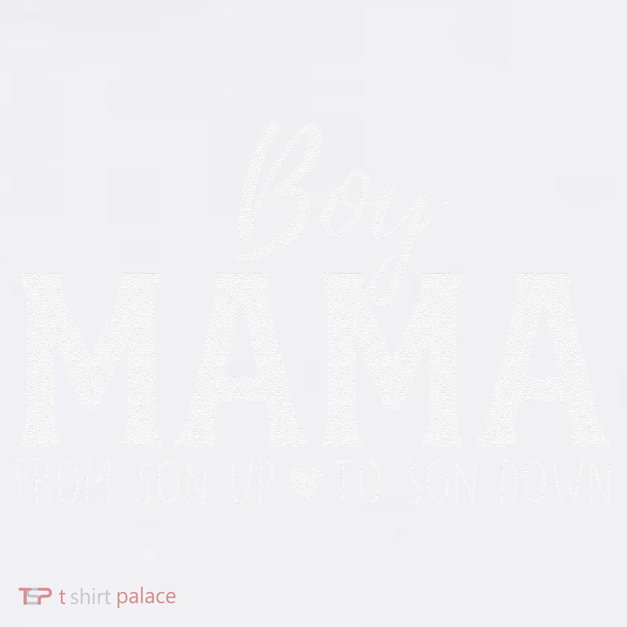 Boy Mama From Son Upto Son Down Funny MotherS Day Fun Mom Garment-Dyed Sweatshirt