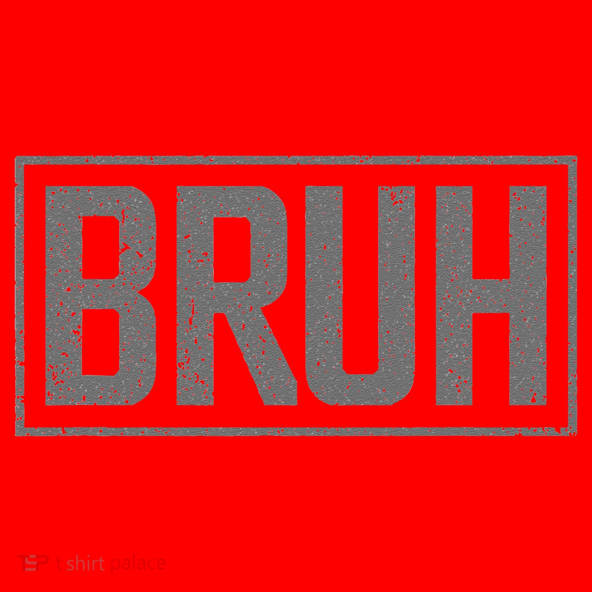Bruh Meme Funny Saying Brother Greeting Gifts Santa Hat