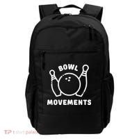 Bowl Movements Funny Bowling Team Backpack thumb 0