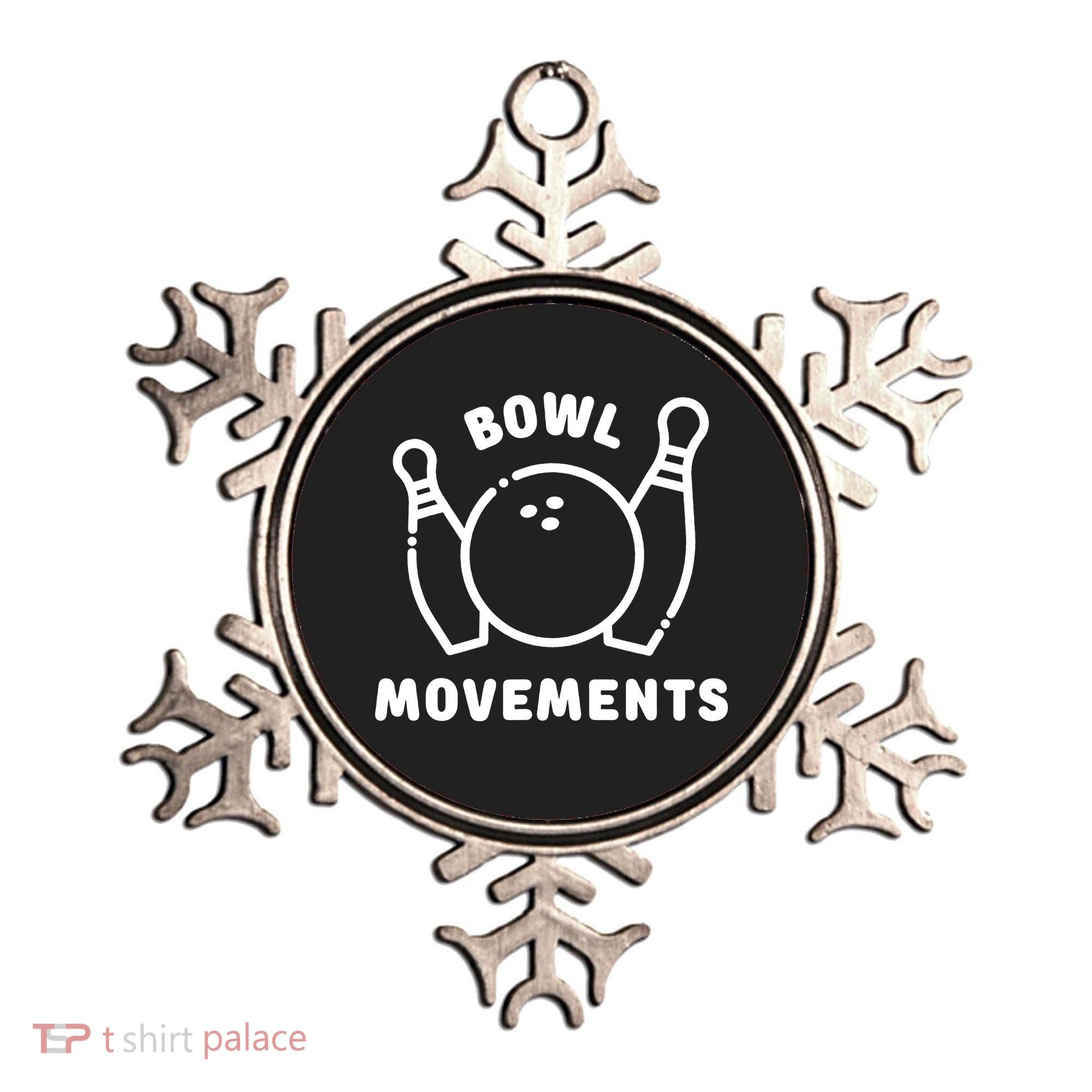 Bowl Movements Funny Bowling Team Ornament