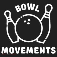 Bowl Movements Funny Bowling Team Golf Towel thumb 3