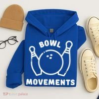 Bowl Movements Funny Bowling Team Hoodie thumb 4
