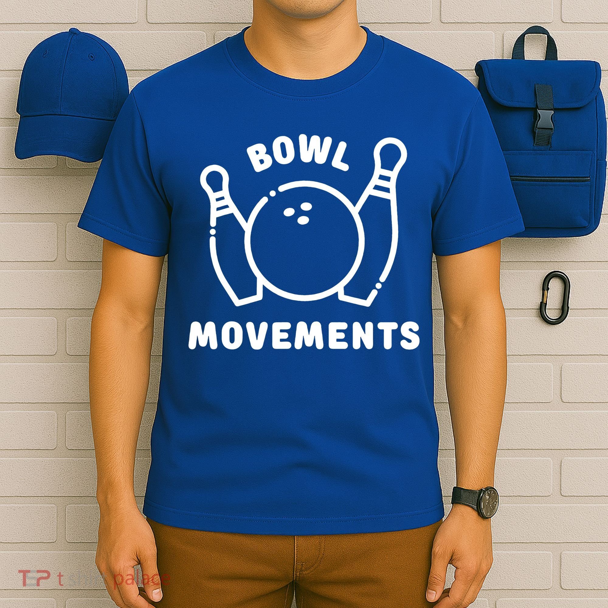 Bowl Movements Funny Bowling Team T-Shirt