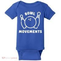 Bowl Movements Funny Bowling Team Baby Bodysuit thumb 0