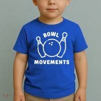 Bowl Movements Funny Bowling Team Toddler T-Shirt thumb 2