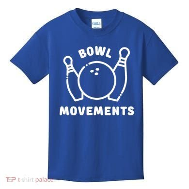 Bowl Movements Funny Bowling Team Kids T-Shirt