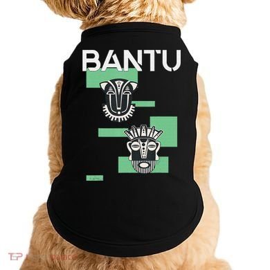 Bantu Mask funny African American Doggie Tank