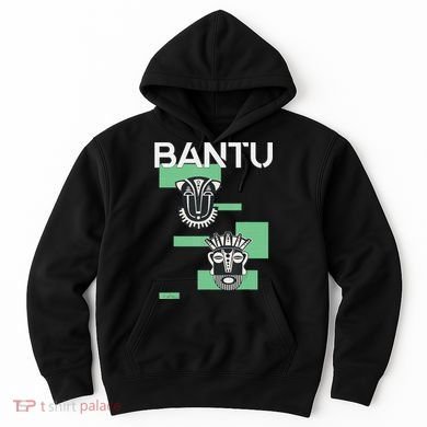 Bantu Mask funny African American Hoodie