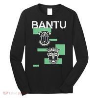 Bantu Mask funny African American Long Sleeve Shirt thumb 0