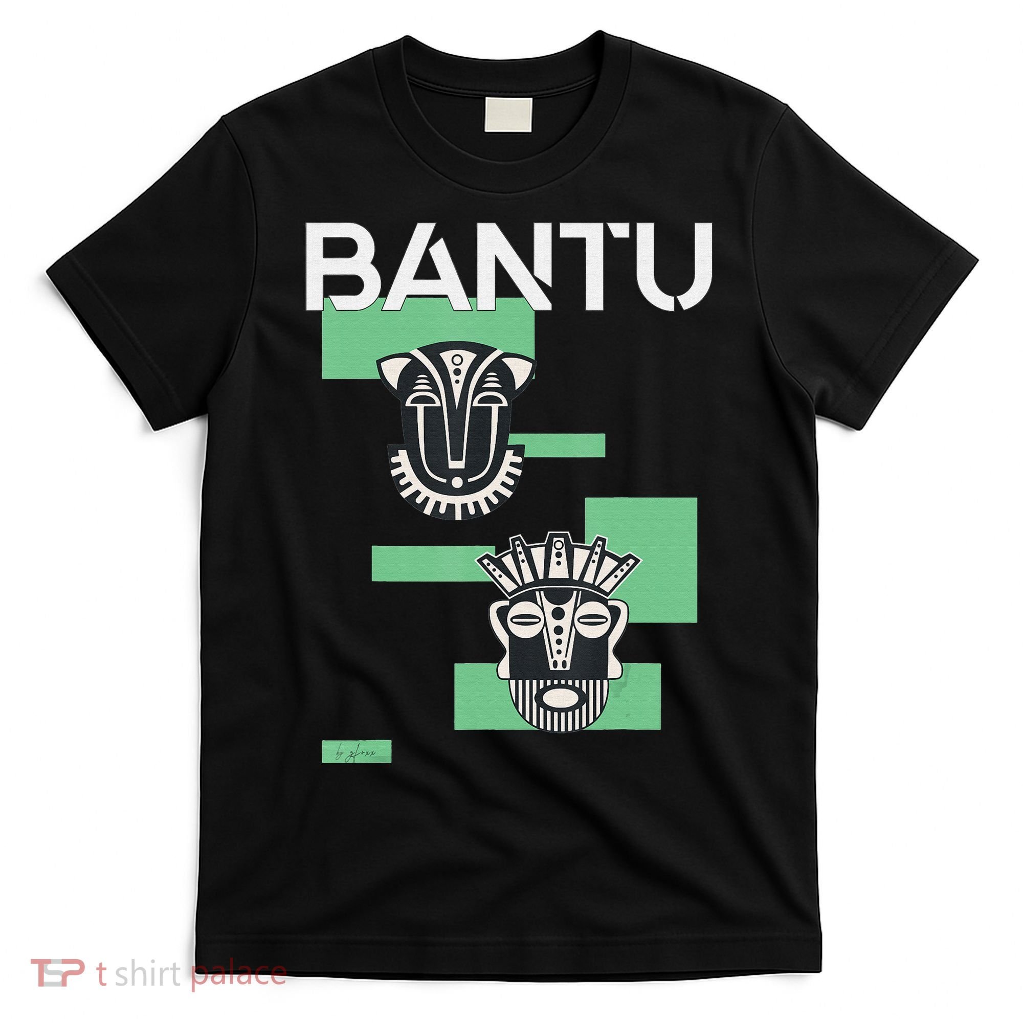 Bantu Mask funny African American T-Shirt