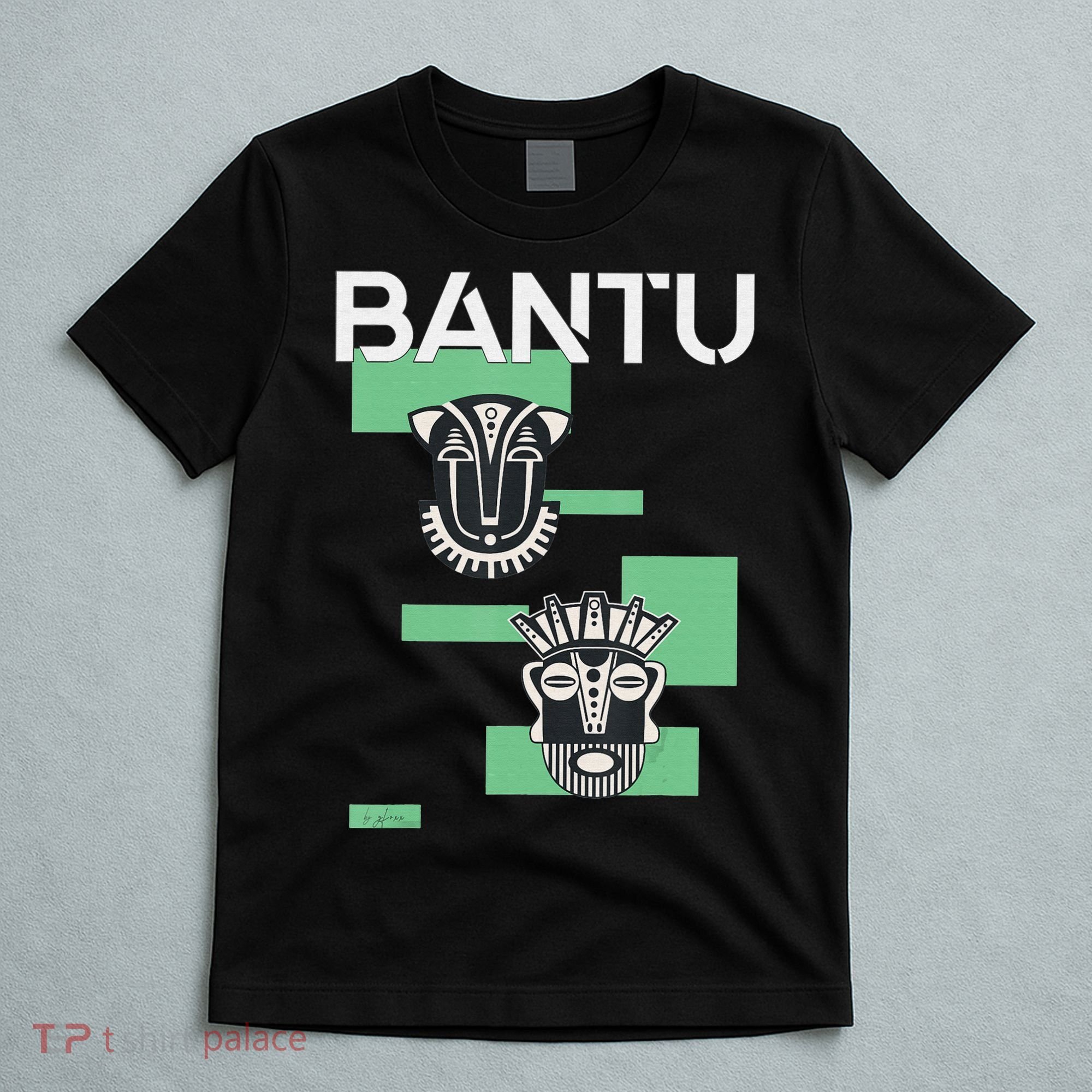 Bantu Mask funny African American T-Shirt