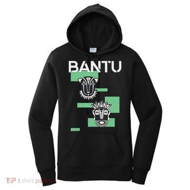 Bantu Mask funny African American Women's Hoodie