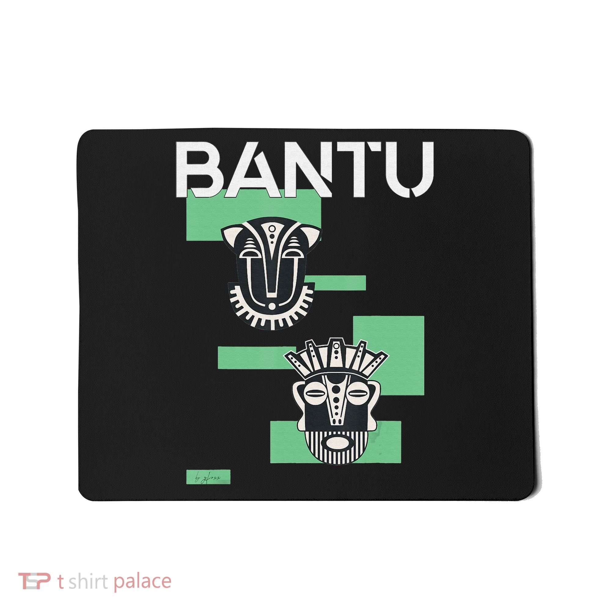 Bantu Mask funny African American Mousepad