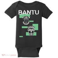 Bantu Mask funny African American Baby Bodysuit thumb 0