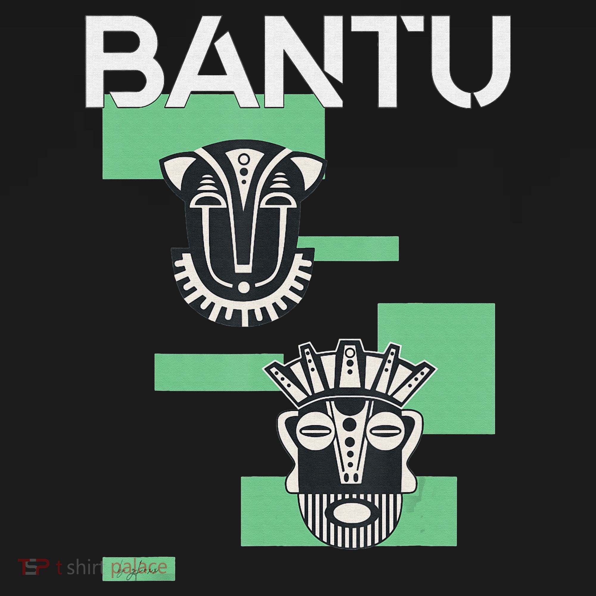 Bantu Mask funny African American Baby Bodysuit