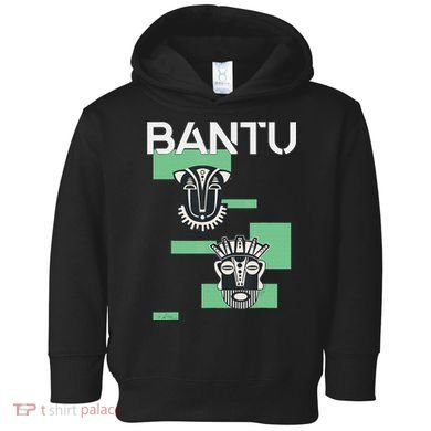 Bantu Mask funny African American Toddler Hoodie