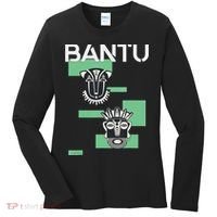Bantu Mask funny African American Women's Long Sleeve Shirt thumb 0